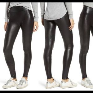 Spanx faux leather leggings